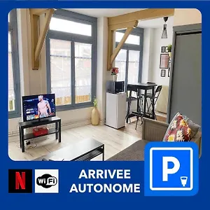 Appartement 015 Chic & Cosy Studio 41m2 Hypercentre Wifi Smart Tv Netflix, Saint-Etienne (Loire)